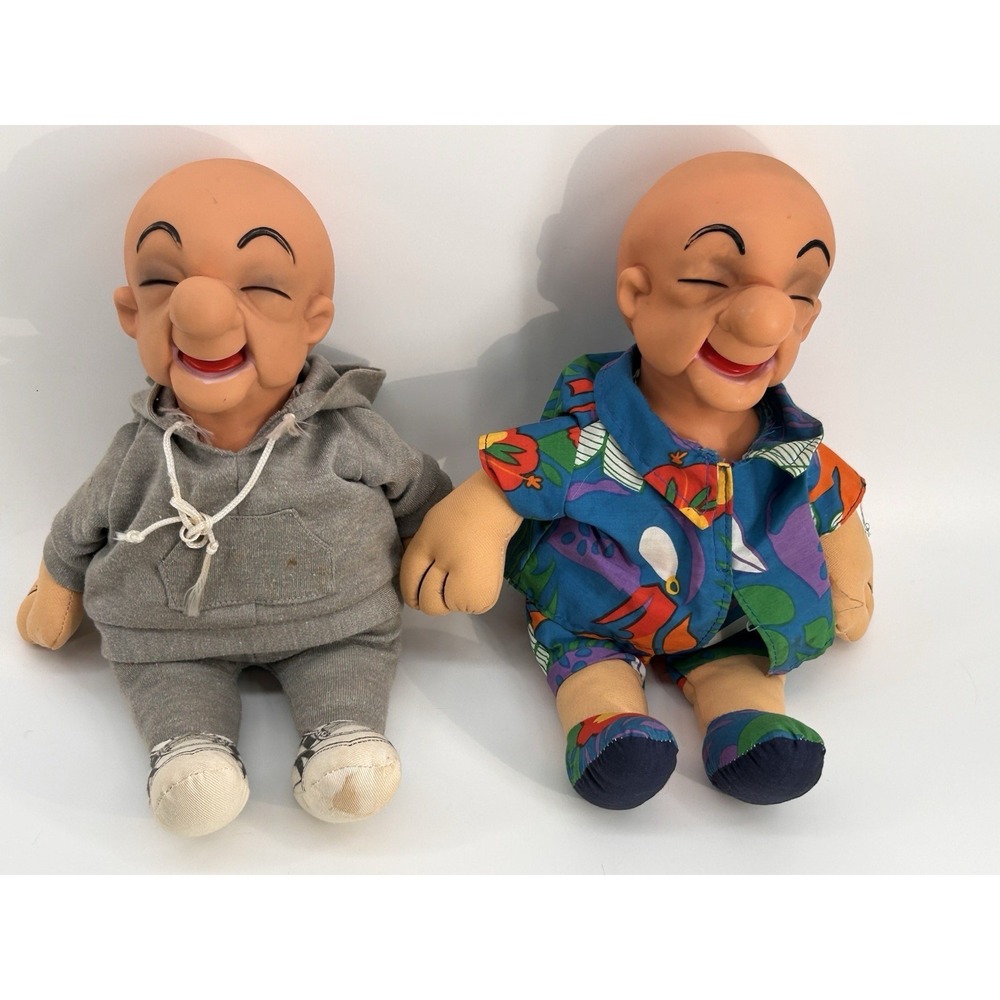 Vintage‎ Greyhound Specialty Mr. Magoo Plush Lot Of 2
